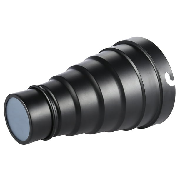 Andoer Snoot with Honeycomb Grid 5pcs Color Filter Kit for Elinchrom //Impact EX//Calumet Genesis// Interfit EX Flash Strobe